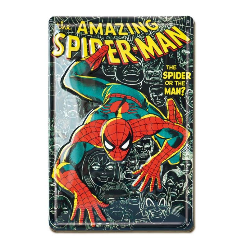 The Amazing Spider Man - Tin Plate